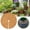 5Pcs Natural Fiber Mulch Under $5 a1, variant on Yrmaups Coconut Mulch Disc Mat, Natural Fiber Tree Mulch Weed Protector Mat, Thick Plant Cover Disc for Garden Pots and Planters, Frost Protection Mulching Pad for Indoor Outdoor Plants