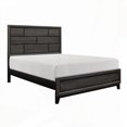 thumbnail image 5 of Modern Gray Queen Bed | Malaysia Made - Clean Line Design, 5 of 6