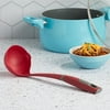Tasty Heat Resistant Nylon Soup or Sauce Ladle, Red