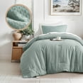 thumbnail image 3 of Regency Heights Comforter Sets Twin/Twin-XL, 2 Piece Soft Bedding Sets, Sage Green Comforter Bed Set with Pillow Shams, 3 of 9