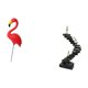 thumbnail image 5 of Escultura De Flamenco Para Jardín De Hadas Y Estatua De Escalera De Pensador Abstracto, Figura De Resina Para Decoración De Mesa De Escritorio, Estantería Y Jardín De Primavera., 5 of 8