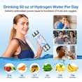 thumbnail image 3 of Hydrogen Water Bottle Aqua Vital 2025 Generator 470mL USB-C, 3 of 9