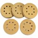 thumbnail image 1 of 100 Pcs 125mm Hook and Loop Sanding Discs 60 80 120 150 220 Grit 8 Holes Assorted for Random Orbital Sander., 1 of 3