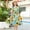 Sky Blue, variant on SGFCWSX Girls Casual Swing Dress Graphic Print Sleeveless A-Line Summer Midi Sundress Black Size 8-9 Years