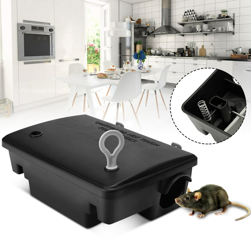 2 Type Rat And Mouse Bait Station Trap Professional Mouse Trap Rat Mice