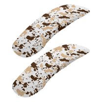 HELLHERO Cow Print Office Chair Armrest Covers Set of 2, Stretchable Armrest Slipcovers Office Chair, Removable Chairs Arm Rest Slipcovers Cover Pads