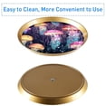 thumbnail image 5 of Jellyfish Plastic Discs and Iron Pillar Dessert Table Stand with Three Size Plates, 32cm Height, Ideal for Parties, 5 of 6