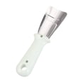 thumbnail image 1 of Xihbxyly Pala de Hielo de Acero Inoxidable, Herramienta de Descongelación Resistente, Mango Ergonómico Antideslizante, para Eliminar El Hielo Del Refrigerador, Utensilio de Cocina Multiusos, Fácil de, 1 of 2
