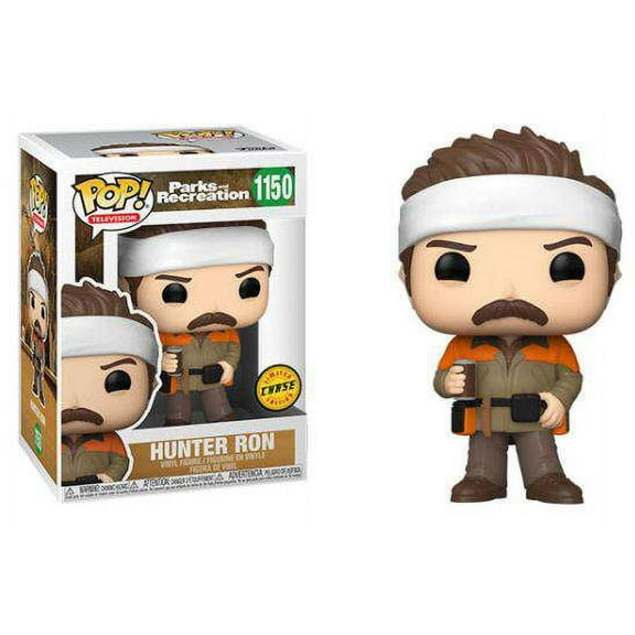 Funko Parks & Recreation POP! TV Hunter Ron Swanson Vinyl Figure (Chase Version)