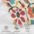 thumbnail image 5 of Yayeee 100% Cotton Hand Towels for Bathroom 16" x 28" Soft Absorbent Kitchen Towel, Colorful Flowers, 5 of 7