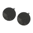 thumbnail image 2 of serony Tapis de Protection pour Cuisinière à Induction 2x pour Cuisinière à Induction Housse de Cuisinière Cuisine 24CM Noir 22CM, 2 of 6