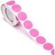 thumbnail image 2 of 3 rollos de etiquetas adhesivas de papel en blanco para regalos, ideales para fiestas, bodas y otras ocasiones especiales. Color rosa. Medidas: 25 mm. 500 unidades por rollo., 2 of 4