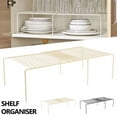 thumbnail image 1 of Expandable Shelf Organizer Kitchen  Counter Cabinet Rack Storage Countertop Bowl Home Closet Organizer Storage  Shelf Space Saving Wardrobe Decorative Shelves, 1 of 9