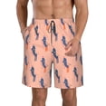 thumbnail image 1 of Sikiie Shorts de Plage pour Hommes, Haute Élasticité, Séchage Rapide - avec Cordon et Poches Antidérapantes, Adaptés pour Plage, Sports, Vacances - Grand, 1 of 6
