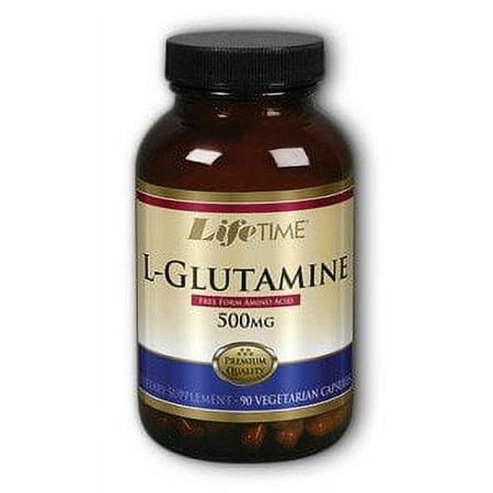 LifeTime L-Glutamine 500mg 90 Capsule