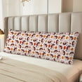 thumbnail image 2 of Zufioo Turkey And Thanksgiving2 Print 20x54 Inch Long Body Pillowcase, without Pillow Core, Pillow Case with Hidden Zipper, Ideal Gift for Home Furnishings, 2 of 7