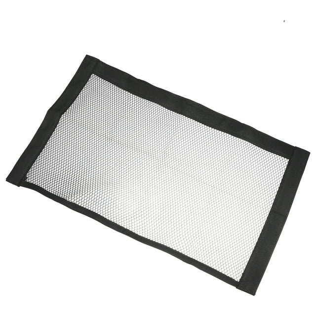 Unique Bargains 2 Pcs Universal Car Trunk Seat Back Mesh Rear Cargo Net Pickup Van Hammock Luggage Storage 19.69'x11.81'