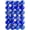 Blue, variant on 24 Pieces Christmas Balls Decorations Shatterproof Xmas Tree Baubles Mini Hanging Balls for Christmas Tree Holiday Wedding Party Ornaments