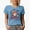 Baby Blue, variant on Calm Your Mitts Pun with Retro Baseball Gloves Art Merch Gift, Heather Grey T-Shirt, Large
