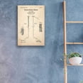 thumbnail image 3 of Epic Art 'Hockey Stick Blueprint Patent Parchment,' Acrylic Glass Wall Art, 16"x24", 3 of 3