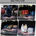 thumbnail image 3 of Xixirimido Universal Car Trunk Mat All Weather Trunk Protection Cargo Liner, Durable Non-slip Cargo Mat Rear Trunk Liner Car Accessories, Cat Daisy Starry Night, 3 of 7