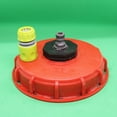 thumbnail image 4 of YLLSF Plastic IBC Tank Cap Cover Lid Bung Adapter with Water Injection Connector, 4 of 11