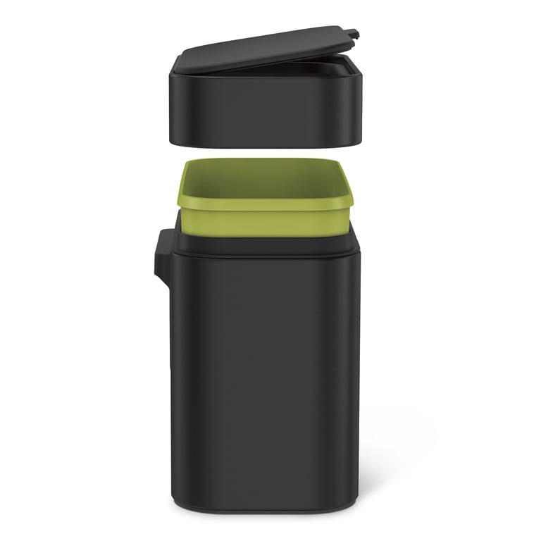 simplehuman, Compost Caddy, 4 Liter, Detachable Countertop Bin