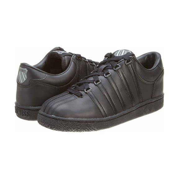 K-Swiss Classic Triple Black Varsity Kids Shoes Size 6Y