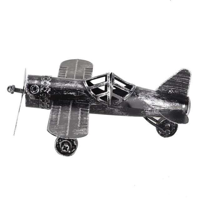 Iron Airplane Model,Vintage Airplane Model Wrought Airplane Model Aircraft Model Performance Driven
