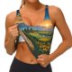 thumbnail image 3 of Balery Sunflowers At Sunset Sujetadores deportivos con espalda cruzada para mujer, acolchados, sin costuras, de alto impacto, ideales para yoga, gimnasio, entrenamiento y fitness.-XX-Large, 3 of 8