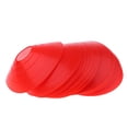 thumbnail image 1 of 25 Pièces / Pack de Cônes de Disque, Marqueurs de Limite, Agilité - Rouge, 1 of 4