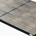 thumbnail image 2 of Aluminum Patio Table - Spacious Dining Surface - Backyard Dining / Quick - dry Feature to Avoid Spill Lingering / Wood - plastic Composite Top for Aesthetics, 2 of 6