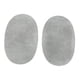 thumbnail image 1 of 1 par de parches ovalados para coser en codos y rodillas. Ideales para reparaciones DIY. Gris, 1 of 6