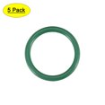 thumbnail image 1 of Fluorine Rubber O Rings 20mm OD, 16mm Inner Diameter, 2mm Width, Seal Gasket Green 5Pcs, 1 of 3