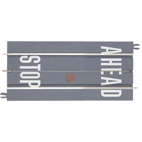 Lionel 6-21573 O SuperStreets 5" Straight Track - Stop Ahead (2)