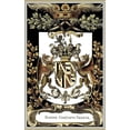 thumbnail image 3 of Vision Studio 13x18 Black Modern Framed Museum Art Print Titled - Family Crest IV, 3 of 5