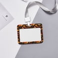 thumbnail image 6 of Cauagu Autumn Hedgehog and Fox Cute for ID Badge Holder,Badge Holder with Windows Key Card Work Badge Sleeve for Office/ Factory/ID Credit Cards/Proximity Key Cards, 6 of 7