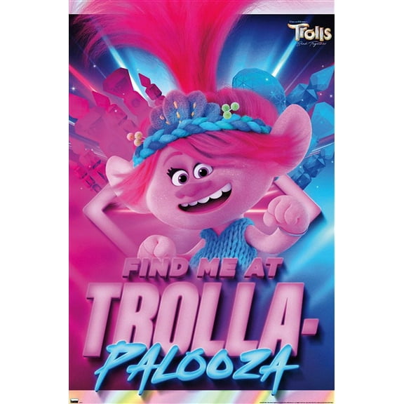 Trolls: Band Together - Poppy Wall Poster, 22.375" x 34"
