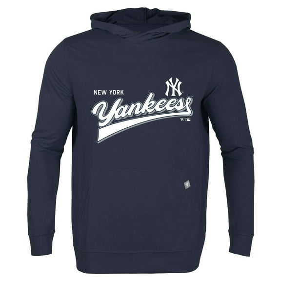 Men's Levelwear  Navy New York Yankees  Relay 2.0 Retro Pullover Hoodie