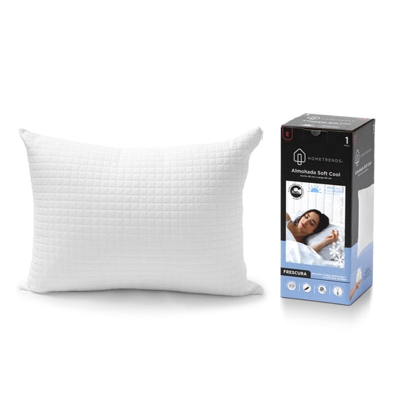 Almohada Home Trends Cooling Memory Foam Blanco Estándar