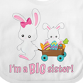 thumbnail image 4 of Inktastic I'm a Big Sister Girls Baby Bib, 4 of 4
