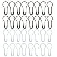 thumbnail image 1 of MasteelfCA 2000pcs Creative Brooch Stylish Gourd Shape Design Brooch Exquisite Tag Rope Pin, 1 of 8