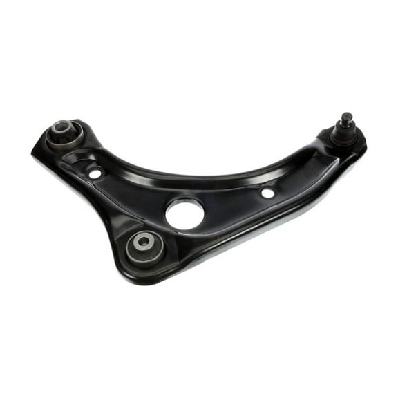 KarParts360 For Nissan March 2012-2025 Suspension Control Arm and Ball Joint | Steel Material | Pinch Ball Joint Stud | Black Color | Stamped Type | Replacement For 545011HA0C, 545011HA5A