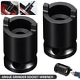 thumbnail image 1 of MesaSe Lochimu2 Pack Angle Meuleuse Clé à Main Clé Électrique Douille Acier Robuste Angle Meuleuse Adaptateur de Fil Compatible avec 1/2 (12,5 Mm) Port, 1 of 11