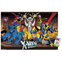 Marvel Comics - The X-Men - Group Wall Poster with Push Pins, 22.375" x 34"