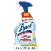 Lysol Multi Purpose Cleaner Spray, For Cleaning and Disinfecting, Bleach Free (Contains Hydrogen Peroxide), Citrus Scent, 32oz