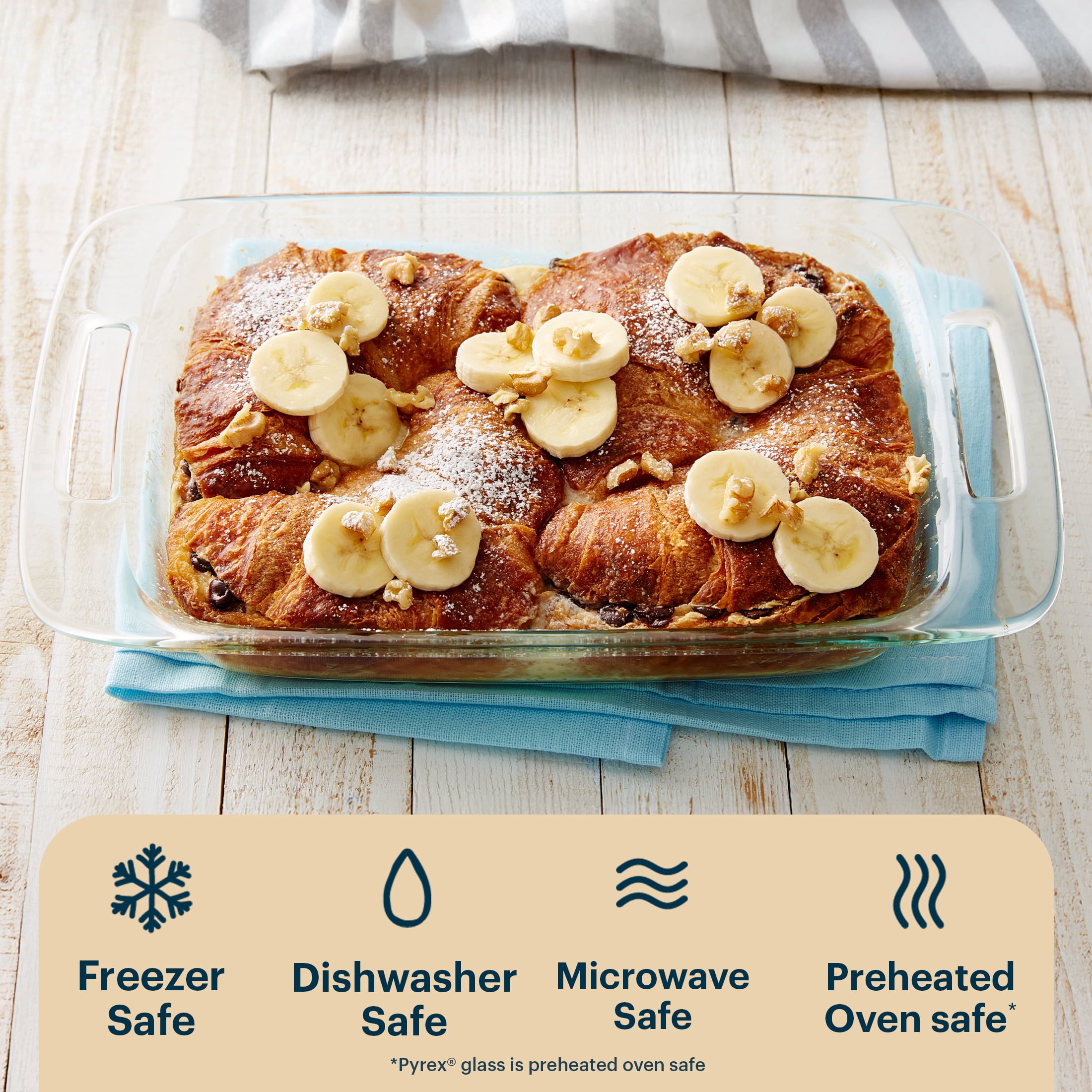 Pyrex 3-qt Easy Grab Rectangular Glass Baking Dish Nepal | Ubuy
