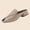 Khaki, variant on Women's Peep Toe Wedge Mules Casual Summer Slide Sandals Solid Color Faux Leather Thick Sole Open Toe Heeled Sandals for Beach Daily Walking Dressy Outdoor Use