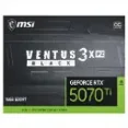 thumbnail image 2 of Tarjeta de video nvidia geforce rtx5070 ti 16gb oc gddr7 msi ventus 3x rtx 5070 ti 16g ventus 3x oc, 2 of 6