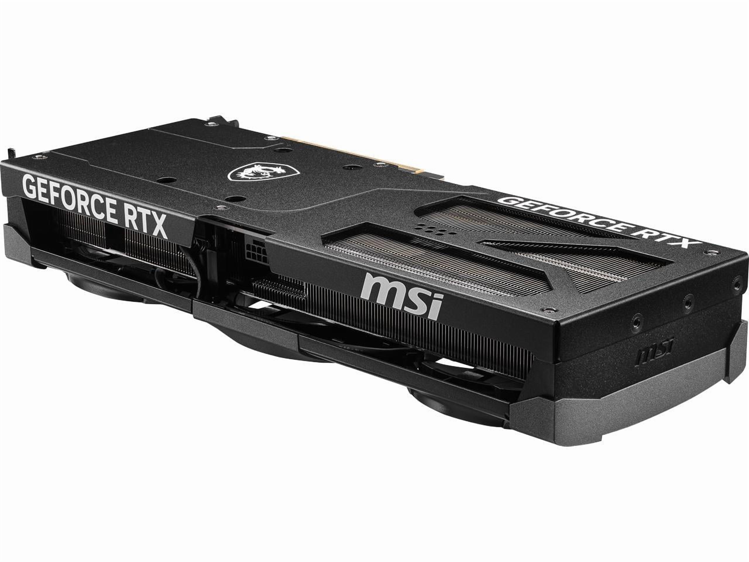 MSI Ventus GeForce RTX 5070 Ti 16GB GDDR7 PCI Express 5.0 Graphics Card RTX 5070 TI 16G VENTUS 3X OC BLACK